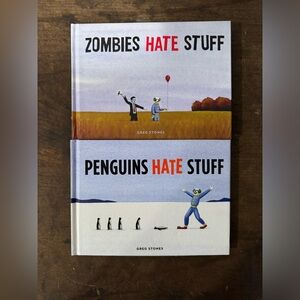 Penguins Hate Stuff and Zombies Hate Stuff books
